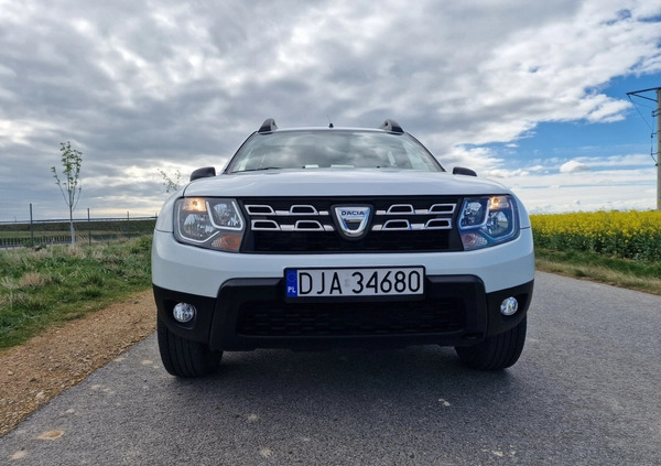 Dacia Duster cena 36900 przebieg: 129000, rok produkcji 2016 z Jawor małe 67